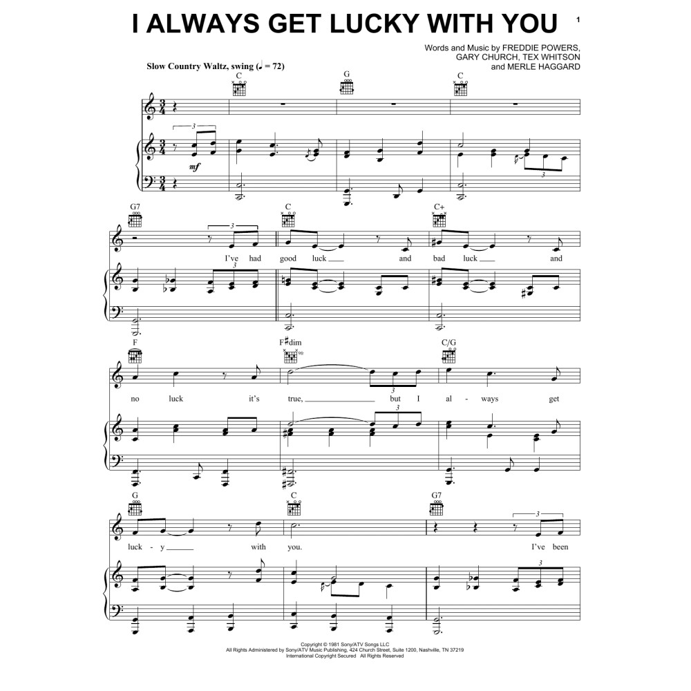 I Always Get Lucky With You