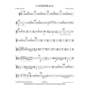 Cathedrals - Bb Bass Clarinet