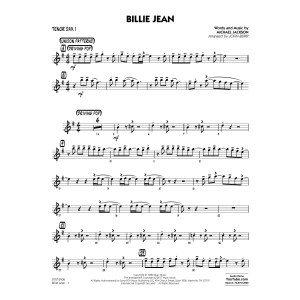 Billie Jean - Tenor Sax 1