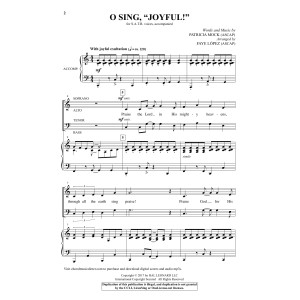 O Sing, "Joyful!"