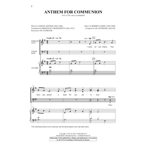 Anthem For Communion