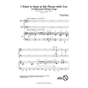 I Want To Stare At My Phone With You (A Millennial Holiday Song)