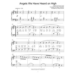Angels We Have Heard On High (arr. Phillip Keveren)
