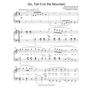 Go, Tell It On The Mountain