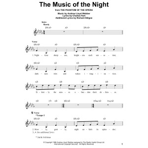 The Music Of The Night (from The Phantom Of The Opera)