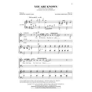 You Are Known