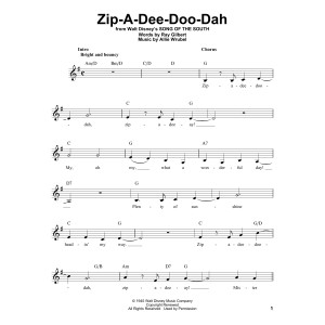 Zip-A-Dee-Doo-Dah (from Song Of The South)