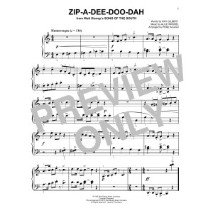 Zip-A-Dee-Doo-Dah (from Song Of The South) [Classical version] (arr. Phillip Keveren)