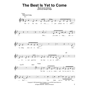 The Best Is Yet To Come