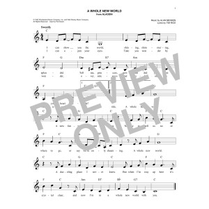 A Whole New World (from Aladdin)