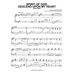 Spirit Of God, Descend Upon My Heart