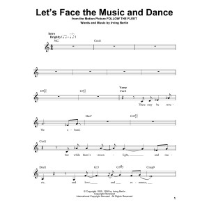 Let's Face The Music And Dance