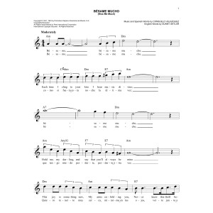 Bésame Mucho (Kiss Me Much)