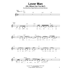 Lover Man (Oh, Where Can You Be?)
