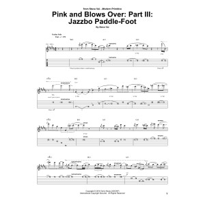Pink And Blows Over: Part III: Jazzbo Paddle-Foot