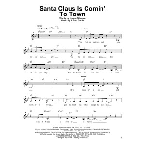 Santa Claus Is Comin' To Town