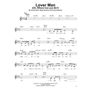 Lover Man (Oh, Where Can You Be?)
