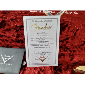 Fender Stratocaster Artisan Claro Walnut 2016 Custom Shop Amber Tinted