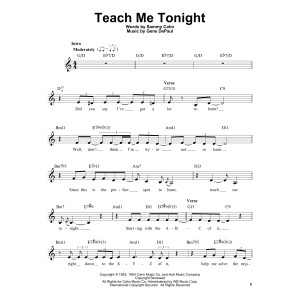 Teach Me Tonight