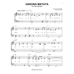 Hakuna Matata (from The Lion King)
