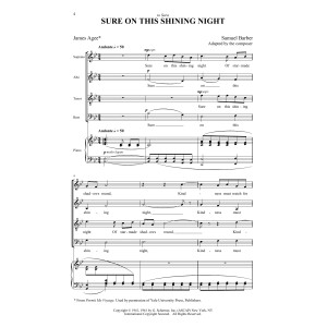 Sure On This Shining Night