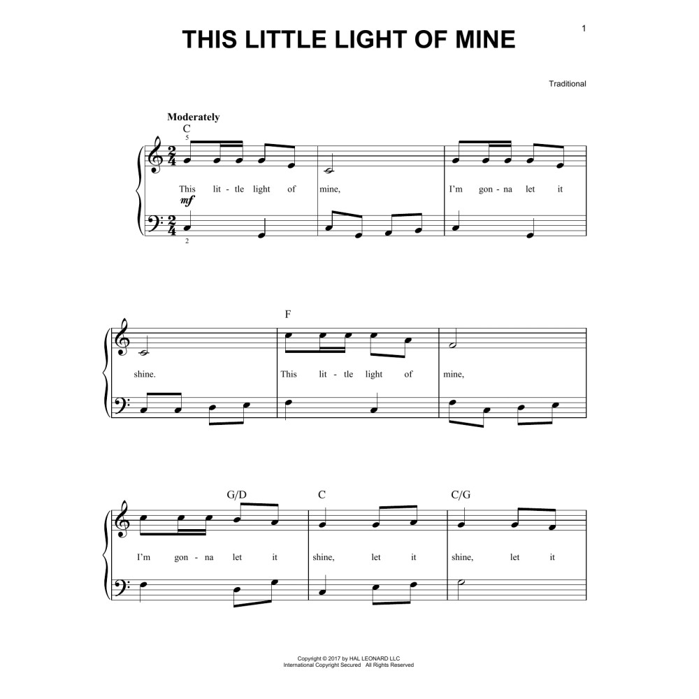 This Little Light Of Mine