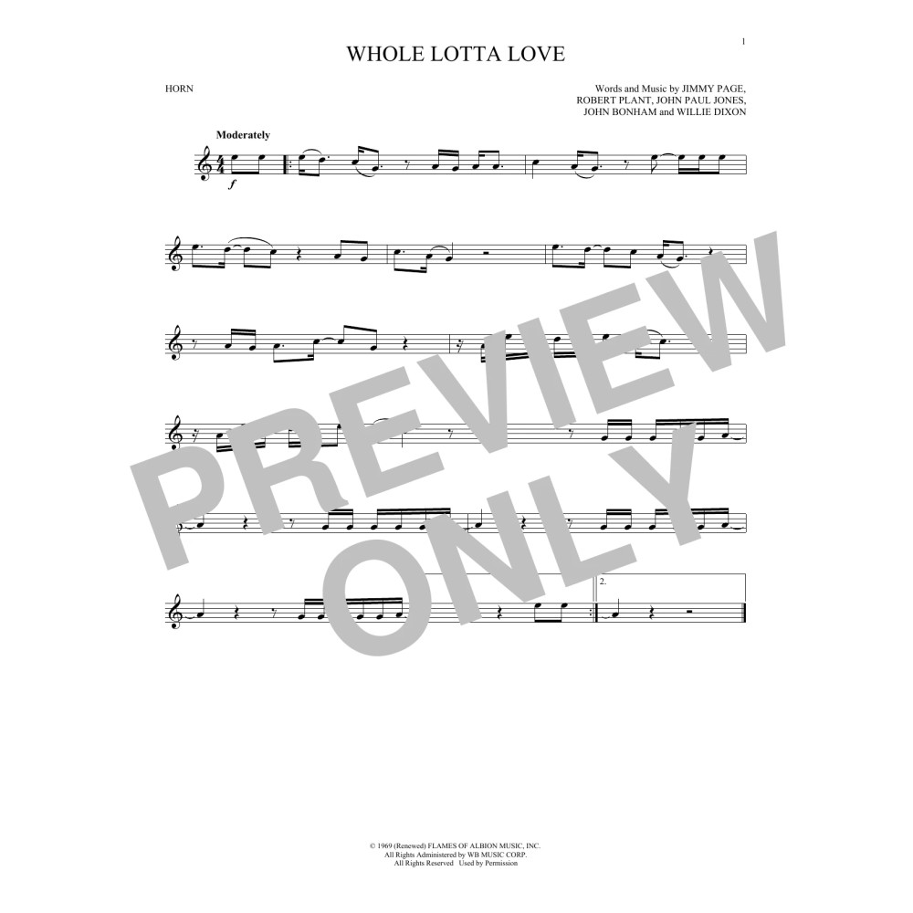 Whole Lotta Love