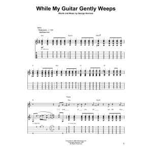While My Guitar Gently Weeps
