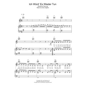 Ich Wurd' Es Wieder Tun