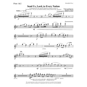 Send Us, Lord, to Every Nation - Flute 1 & 2
