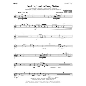 Send Us, Lord, to Every Nation - Oboe