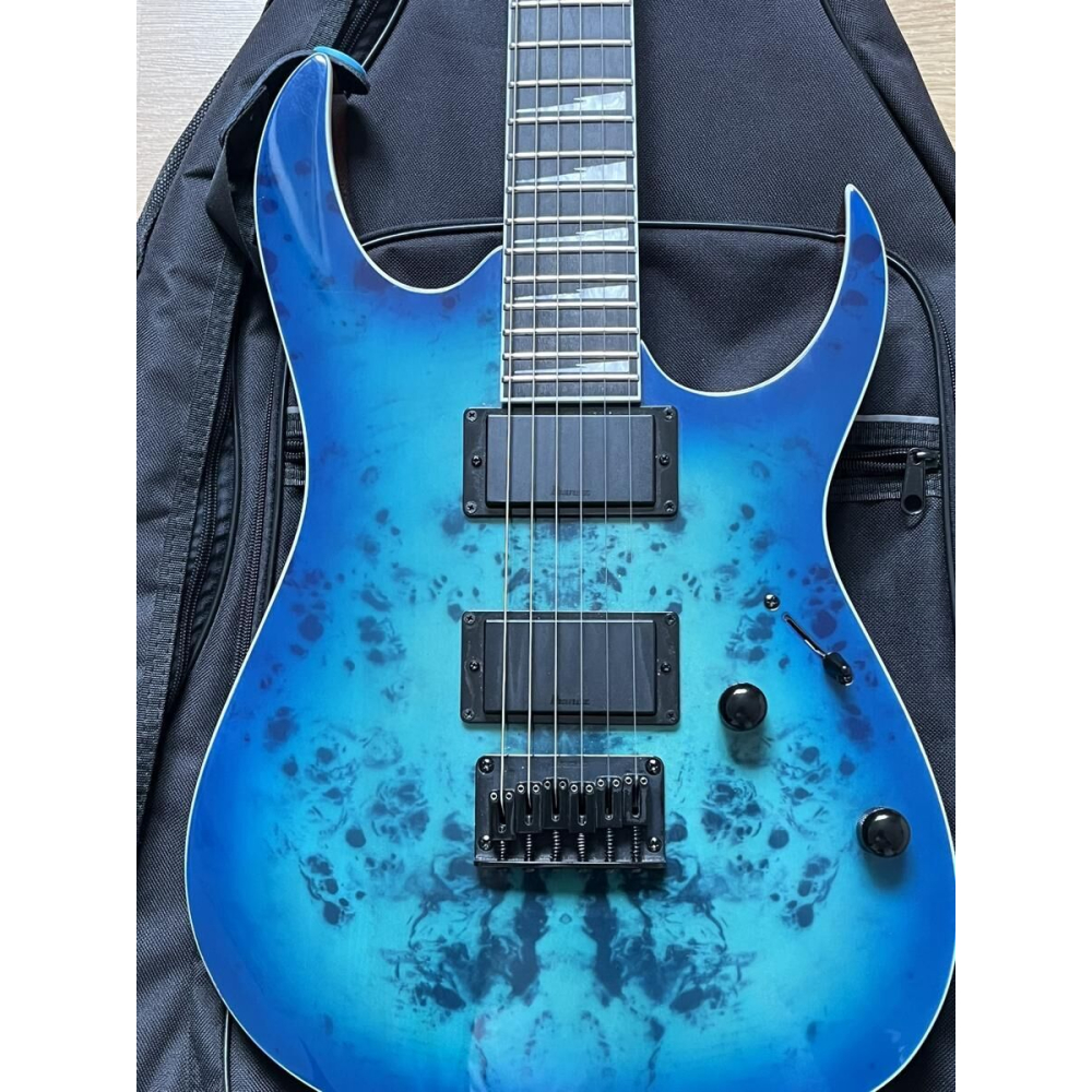 Guitarra Ibanez Aqua Burst + estuche