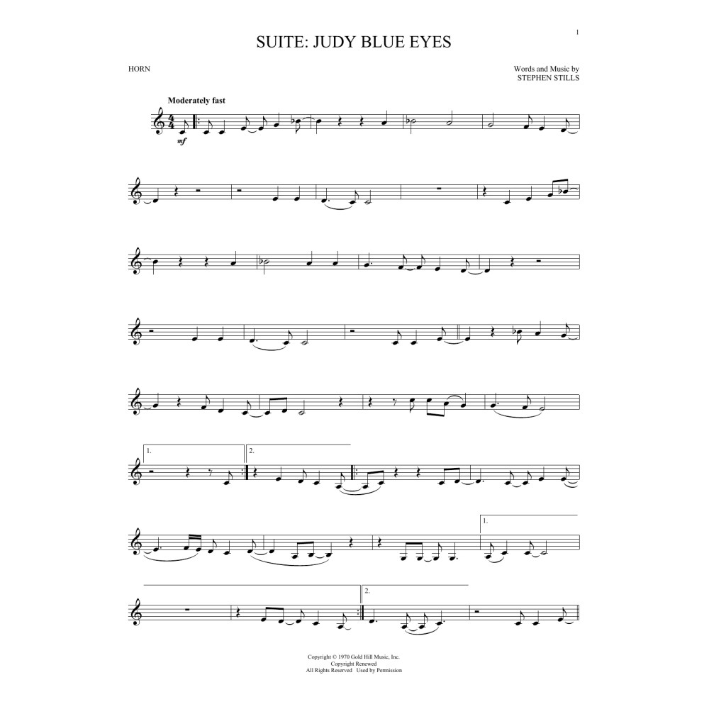 Suite: Judy Blue Eyes