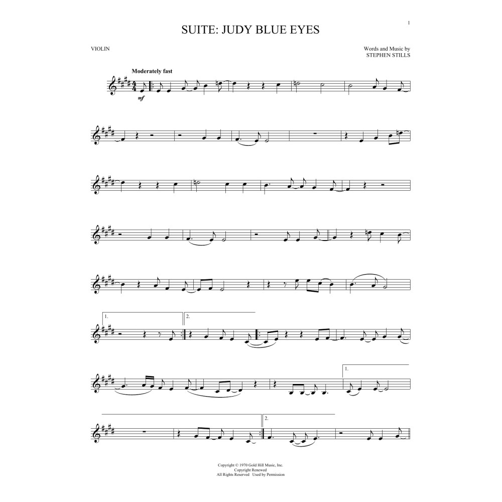 Suite: Judy Blue Eyes