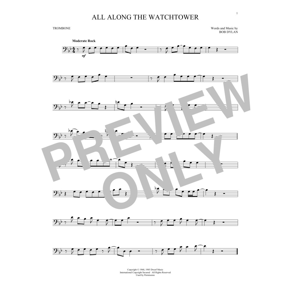All Along The Watchtower