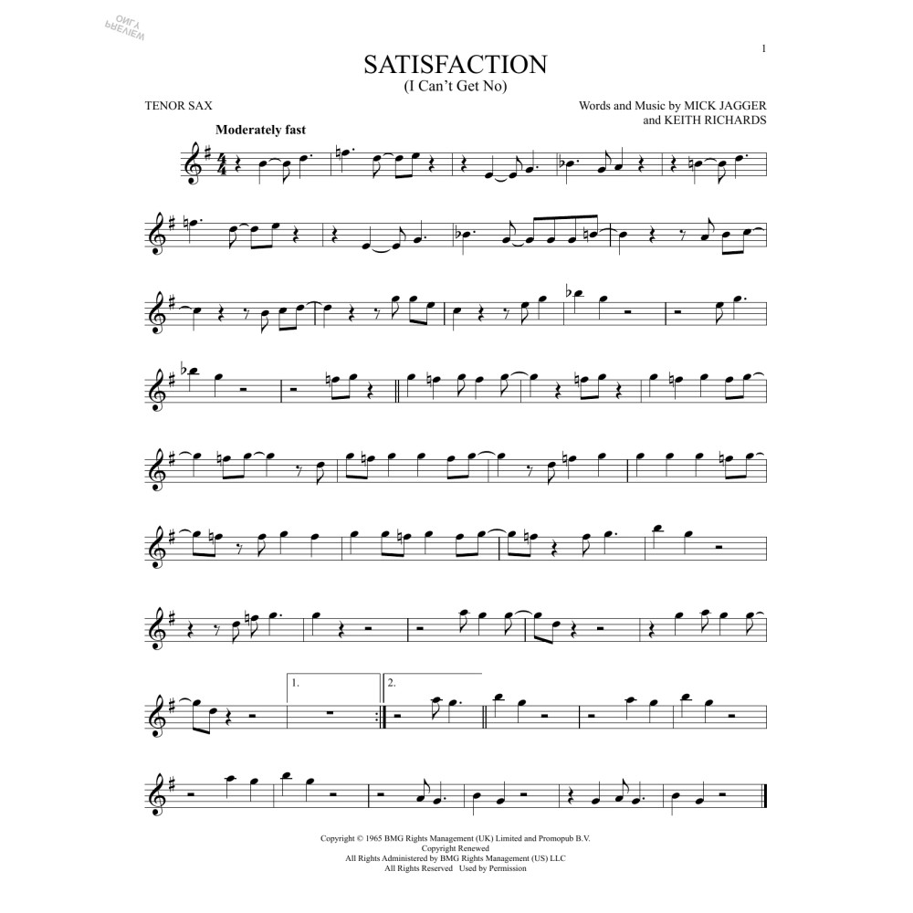 (I Can't Get No) Satisfaction