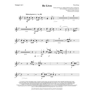 He Lives - Bb Trumpet 1,2