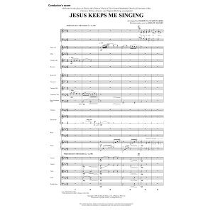 Jesus Keeps Me Singing - Full Score