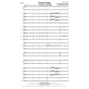 Easter Song (with Christ The Lord Is Risen Today) - Full Score