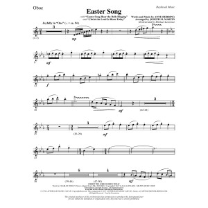 Easter Song (with Christ The Lord Is Risen Today) - Oboe