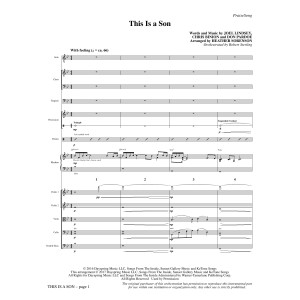 This Is a Son - Full Score