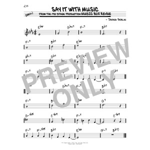 Say It With Music