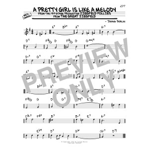 A Pretty Girl Is Like A Melody