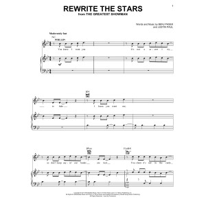 Rewrite The Stars (from The Greatest Showman)