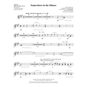 Somewhere in the Silence - Alto Sax 1-2 (sub. Horn 1-2)