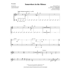 Somewhere in the Silence - Percussion
