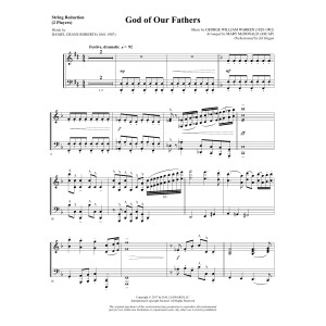 God of Our Fathers - Keyboard String Reduction