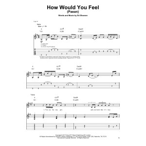 How Would You Feel (Paean)