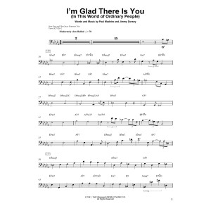 I'm Glad There Is You (In This World Of Ordinary People)