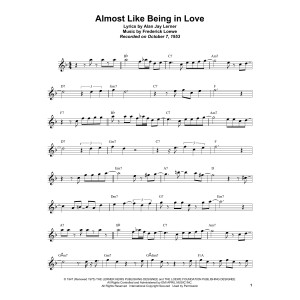 Almost Like Being In Love